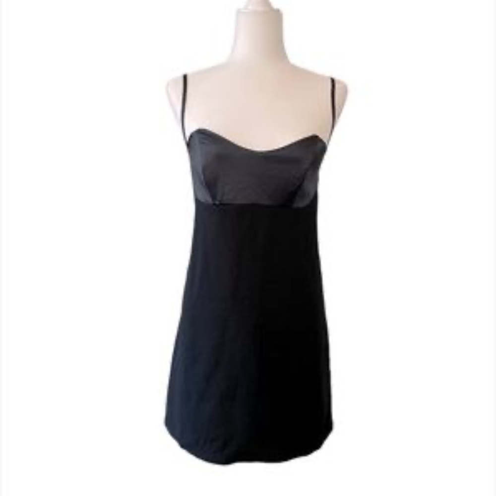 Free People LBD Flirty Slip Mini Dress Size Large